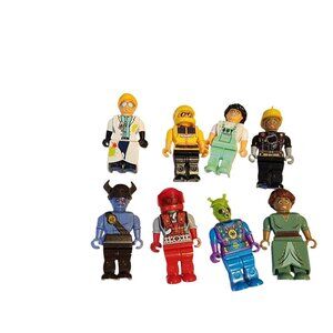 Block Tech® Mini Figures Movable poseable